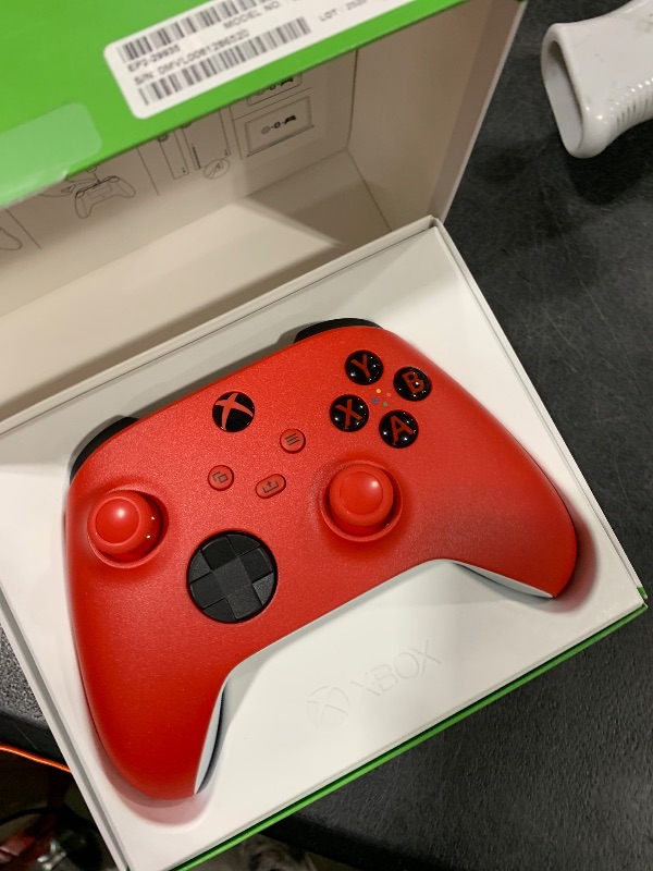 Photo 1 of Xbox Wireless Gaming Controller (2025) – Pulse Red – Play on Xbox, Windows, Android, iOS, FireTV Sticks, Smart TVs, VR Headsets