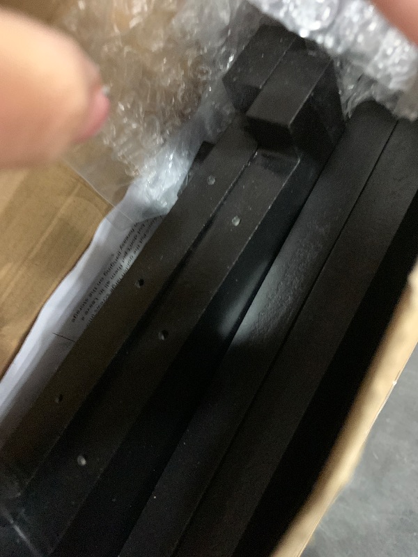 Photo 1 of YEXEXINM 2 Pack 5 Tier Wall Shelf Unit - Narrow Smooth Laminate Finish - Vertical Column Wall Decor Mount Floating Storage Home Decor Organizer Tall Tower Utility Shelf for Bedroom, Living Room(Black)