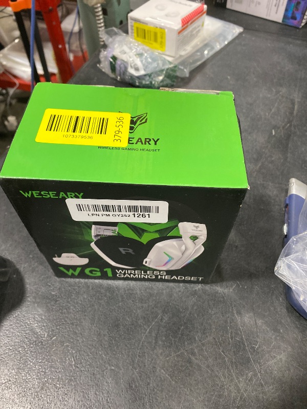 Photo 1 of WESEARY Wireless Gaming Headset for Xbox Series X|S, 2.4GHz Ultra-Low Latency Headset with Noise Cancelling Mic for PC, PS5, PS4, Switch, Mac, 3D Surround Sound, Bluetooth 5.4, 50H Battery