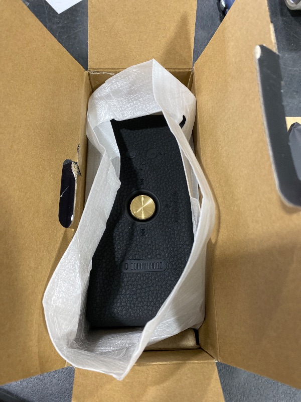 Photo 1 of Marshall Emberton III Portable Bluetooth Speaker - Rugged Waterproof IP67 Design | Loud Stereo Sound, Deep Bass with 32+ Hr Playtime | Compact and Wireless for Travel and Outdoors - Black & Brass