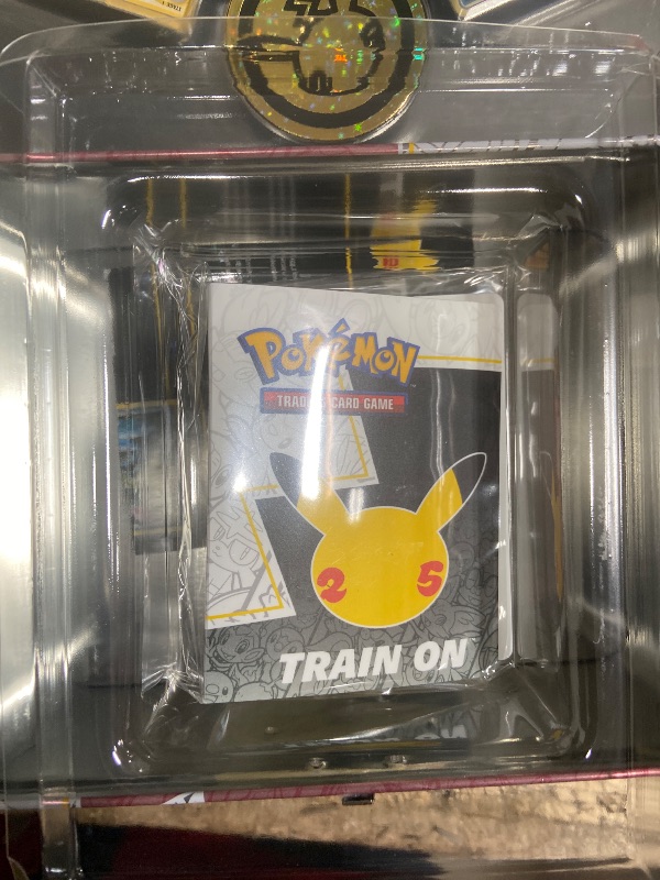 Photo 1 of ***SEE NOTES ****Pokemon TCG: 25th Anniversary Celebrations Collector Chest