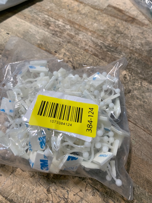 Photo 1 of 100Pcs Plant Climbing Wall Fixture Clips, Vines Clips for Decoration,White