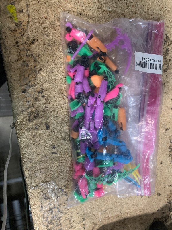 Photo 1 of [6-PACK] Glowing Titan 13 Action Figure Set Already Assembled, Dummy 13 3D Printed Action Figures With Weapons Accessories T Lucky Robo 13 Nova 13 Action Figures, Figura de acción 13 (6-Colors)