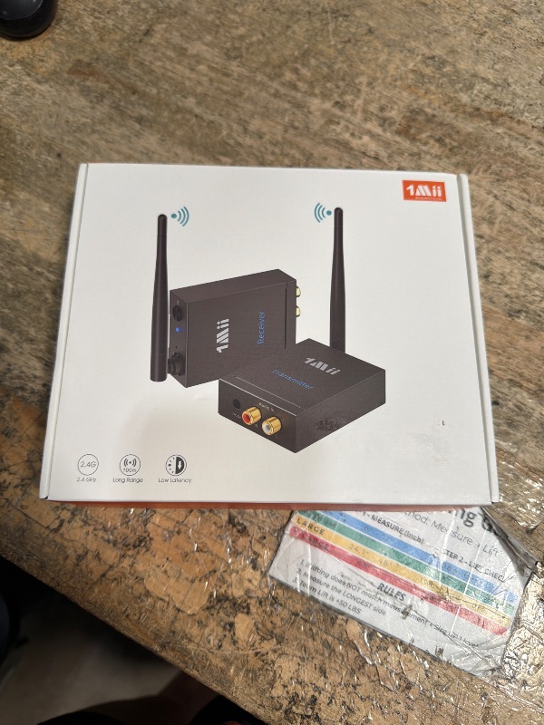 Photo 1 of 1Mii 2.4GHz Wireless Audio Transmitter Receiver Set