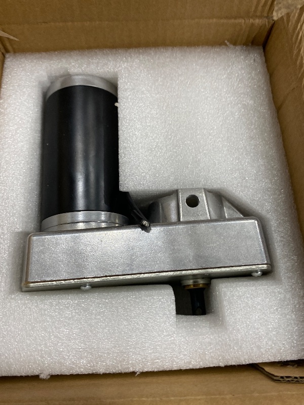 Photo 1 of 132682, RV Actuator Slide Out Motor Compatible with Lippert Through Frame Slide-Out System, Slide Motor Replacement Assembly | 18:1 Gear Ratio, 12VDC, Replaces# Rp-785615, 168956, 295380, M-8910