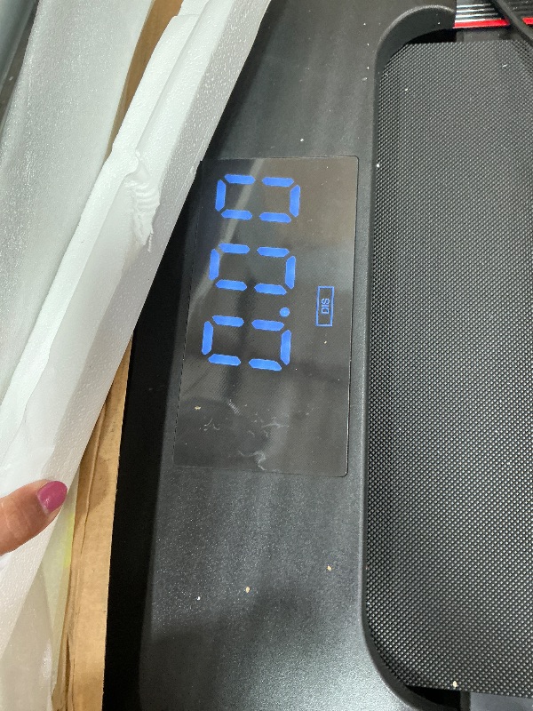 Photo 1 of **NO REMOTE** Walking Pad Treadmill with Incline and Handle Bar, 7.5MPH Under Desk Foldable Treadmill for Home Office with Remote Control