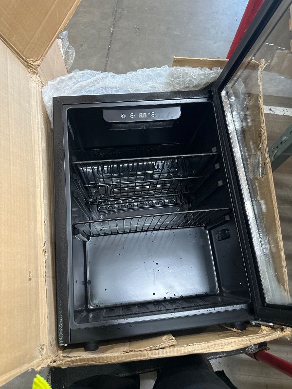 Photo 1 of *** PARTS ONLY *** Electactic 68 Cans Beverage Refrigerator Cooler, 1.7 cu.ft Mini Fridge Glass Door Drink Cooler for Beer, Soda,Wine, Digital Temperature Control for Home Office Bar
