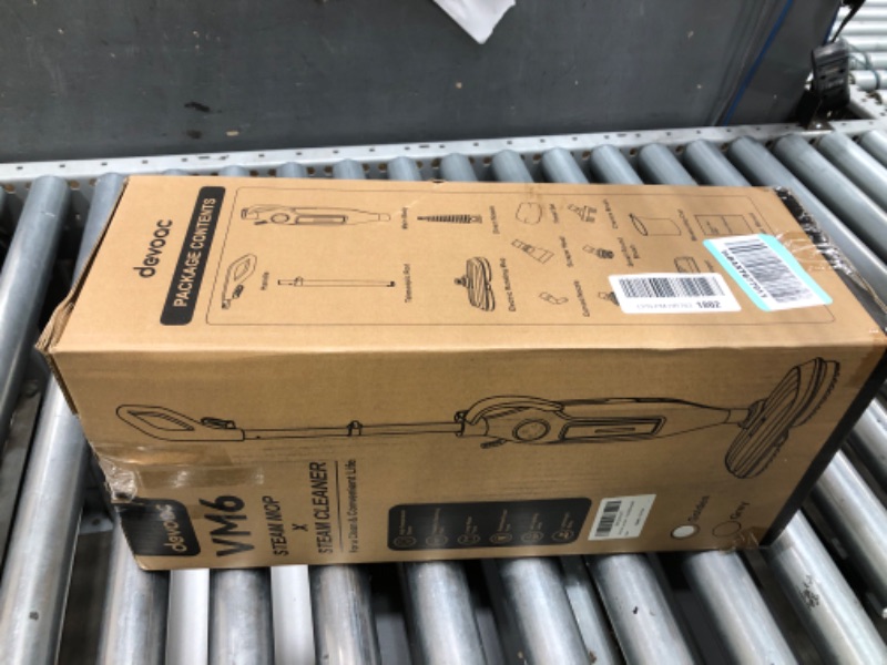 View 2 of ***Parts Only*** DEVOAC VM6 Scrubbing Steam Mop with Rotating Mop Pads, 10 in 1 Steam Mop, Lightweight Spin Mop & 3 Steam Modes for Hard Floor Laminate Marble Floors (Ink)