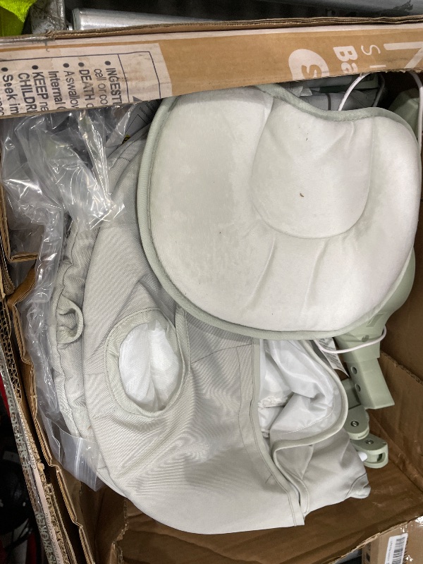 View 3 of **PARTS ONLY** Jool Baby Nova Baby Swing for Infants – Bluetooth Music, Remote (Sage)