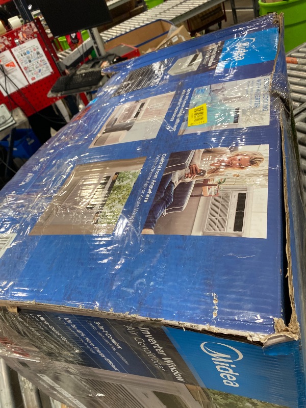 Photo 1 of **COMES WITH A NEMA 6-20P OUTLET PLUG** Midea 24,000 BTU Smart Inverter 230V Window Air Conditioner, 1,500 Sq Ft