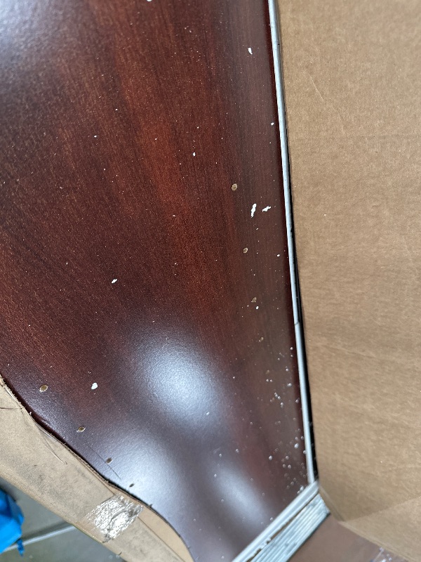 View 2 of **FOR PARTS ONLY** Sauder Miscellaneous Storage Bookcase, Select Cherry Finish