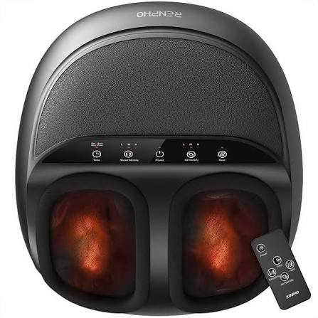 View 1 of Foot Massager with Heat for Neuropathy Tired Foot Blood Circulation, FSA HSA Eligible, Gifts for Women Men,