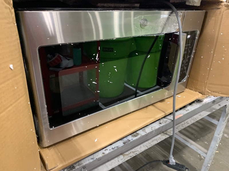 View 2 of ***DAMAGED***GE 30" Over-the-Range Microwave 1.6 Cu. Ft., 1000W Stainless Steel