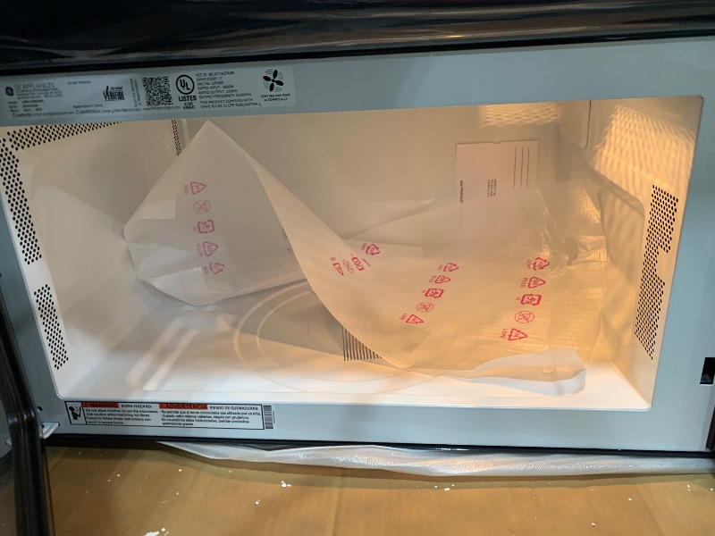 View 5 of ***DAMAGED***GE 30" Over-the-Range Microwave 1.6 Cu. Ft., 1000W Stainless Steel
