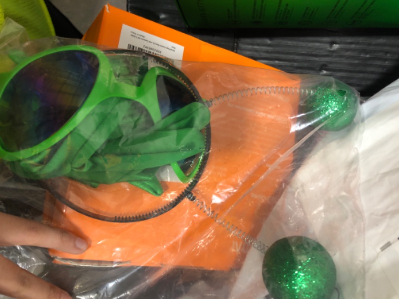 View 1 of Kids Alien head band Green