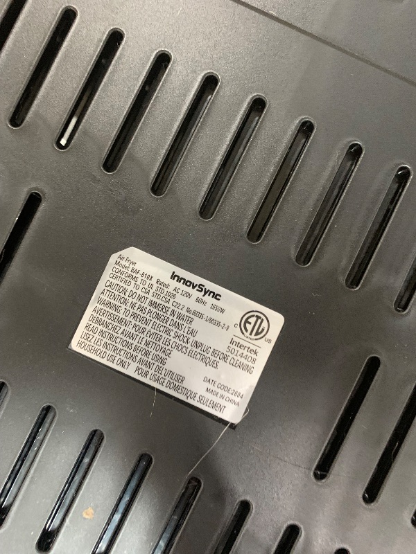 Photo 1 of 12QT Large Dual Air Fryer, 2 Dishes at Once, Black