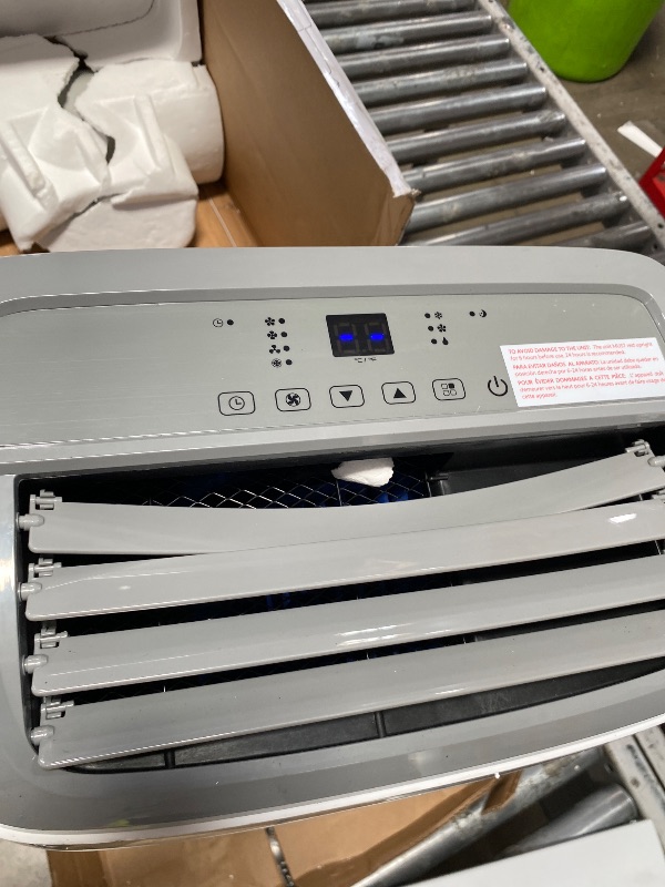 Photo 1 of ****MINOR DAMAGE SHOWN IN 1ST PHOTO *** BLACK+DECKER Portable Air Conditioner, 9,000 BTU, BPACT08WT, White