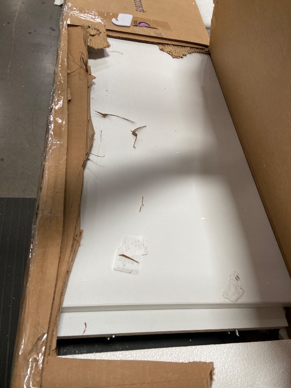 Photo 1 of ***MAJOR DAMAGE***Bush Business Furniture Studio C Tall 5 Shelf Bookcase in White, Large Bookshelf for Home or Professional Office