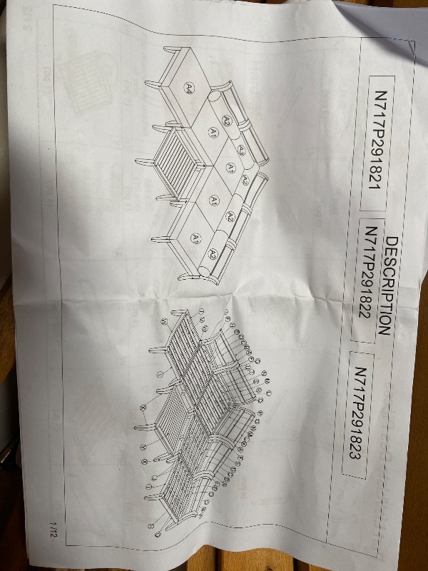 Photo 1 of 1 BOX**** Outdoor Daybed/Couch with Table