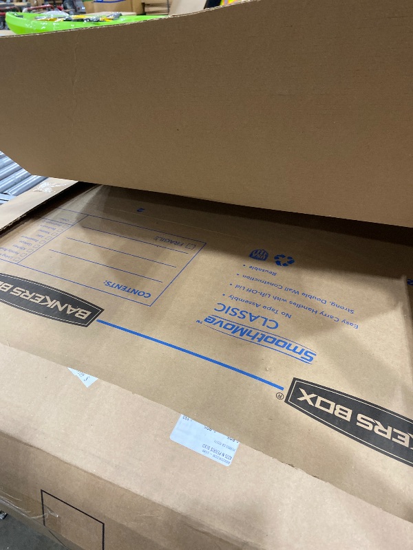 Photo 1 of
Hero image 0 of SmoothMove Prime Moving and Storage Boxes, Regular Slotted Container (RSC), 24" x 18" x 18", Brown Kraft/Blue, 6/Carton, 0 of 3
Visit the Bankers Box Store
SmoothMove Prime Moving and Storage Boxes, Regular Slotted Container