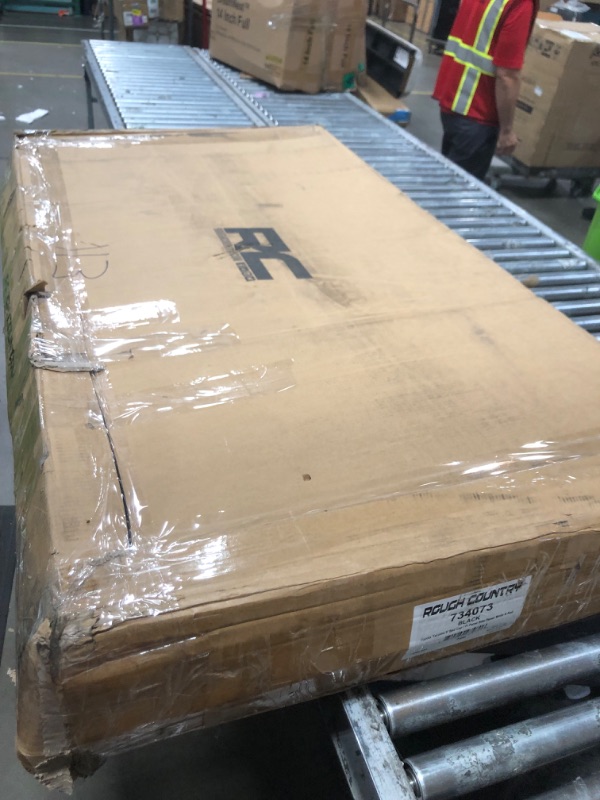 Photo 1 of **************INCOMPLETE ITEM, THIS IS ONLY 1 BOX IN A SET OF 3************
Rough Country Truck Bed Cap Topper for Toyota Tacoma (2024-2026) 5' Bed - Modular Design, Locking Gullwing Access Doors, Molle Panels, LED Interior Lighting