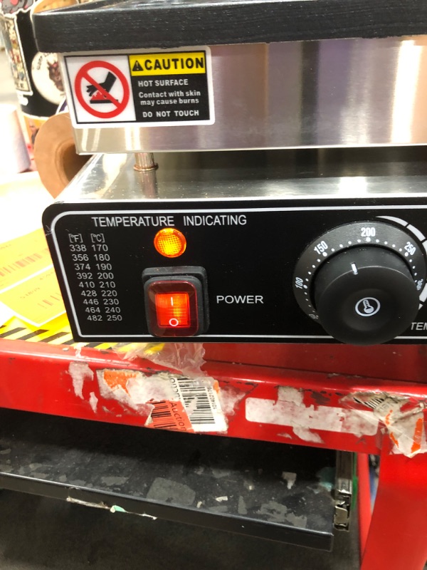 Photo 1 of 110V US Commercial 25PCS Mini Pancake Maker,950W Mini Dutch Pancake Maker,Non-stick,Dutch Poffertjes Grill,Stainless Steel,Breakfast,Snacks,Desserts.