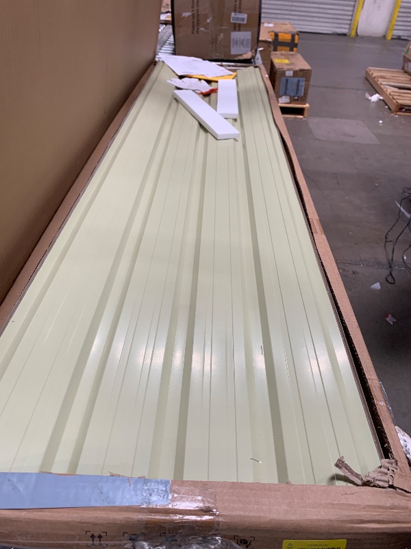 View 3 of ***MISSING PARTS***ONLY HALF***
Garvee Metal Roofing Panels, Brown