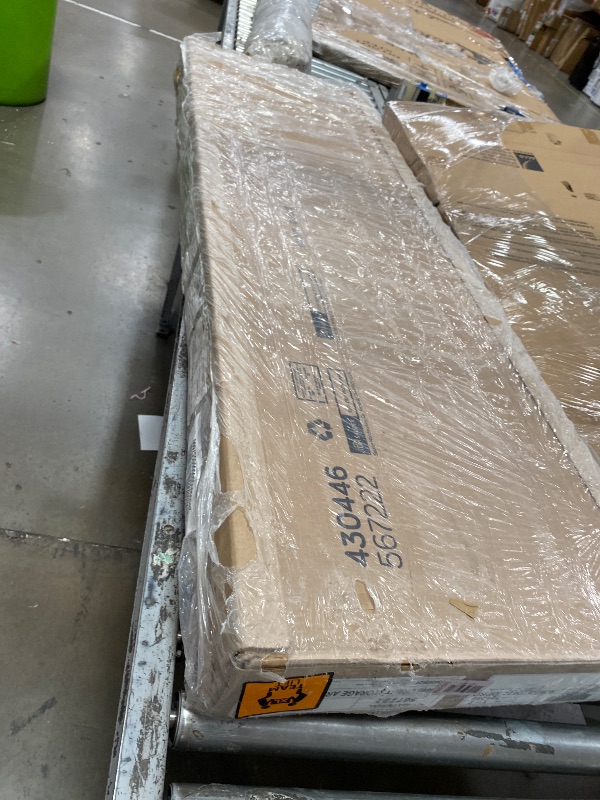 Photo 1 of ***********INCOMPLETE ITEM, BOX #1 OF 2 ONLY************** Sauder Miscellaneous Storage Craft & Sewing Armoire, L: 35.11" x W: 21.81" x H: 61.58", Glacier White finish