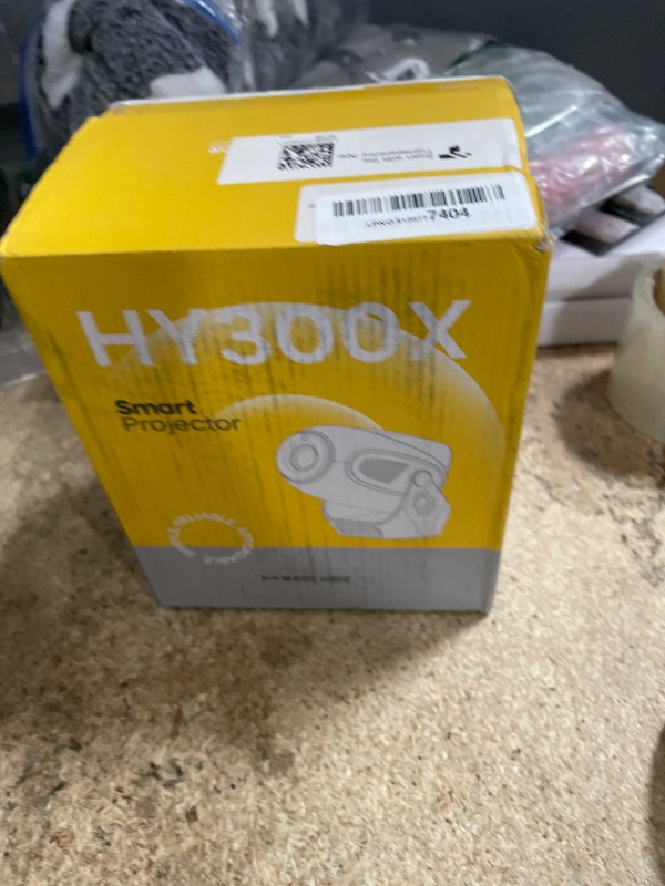Photo 1 of ?Electric Focus?Projector with WiFi 6 and Bluetooth 5.0, Mini Portable Native 720P with 4K Support, Smart Proyector Built in Apps, Auto Vertical Keystone, Home Movie Projectors for Outdoor