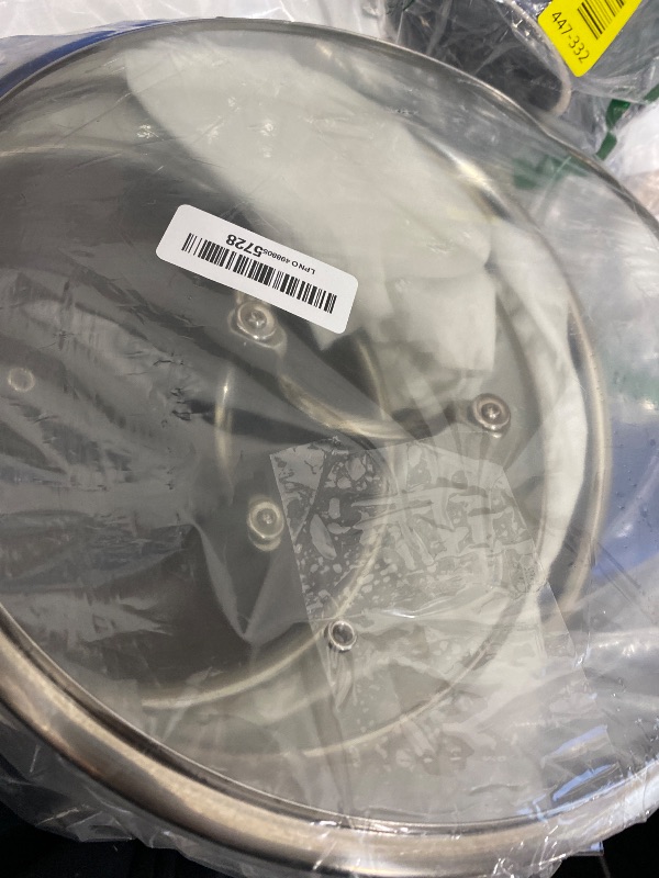 Photo 1 of (missing handles/ for parts) Innerwell Nonstick Titanium Ceramics Stainless Steel Frying Pan Set, 6 Pieces Nonstick Honeycomb Stainless Steel Frying Pan Set, Non Stick Egg Omelet Cooking Pan Set, Induction Compatible, PFAS Free
