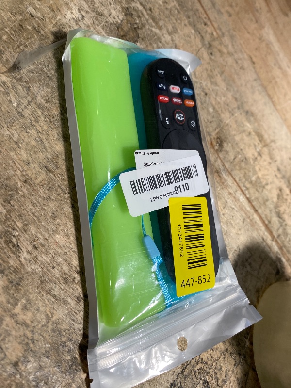Photo 1 of [2Pack] Climberer Cover for VIZIO XRT270,Smart TV Remote Control Replacement Glow in Dark Protective Skin Case - Blue & Green (XRT270)