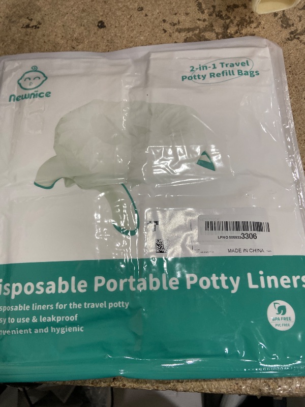 Photo 1 of [36 Counts] Newnice Disposable Potty Liners with Absorbent Pads, Leak-proof Portable Travel Bags for Toddler Training, Compatible with OXO Tot 2-In-1 Go Potty & Most Potty Chairs