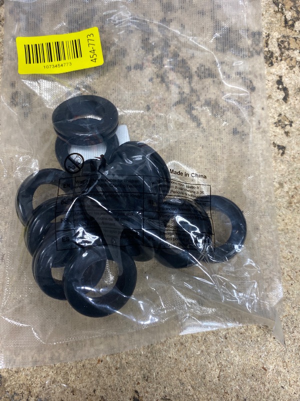 Photo 1 of 1 Inch Rubber Grommet, 12 Pcs 25mm Rubber Hole Grommet 1 Inch Grommets Large Grommets for Wire, Cables, Plugs, Firewall