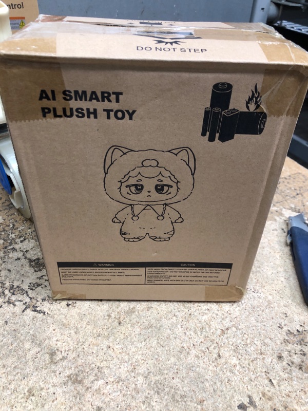 Photo 1 of ??-??????? Plush Interactive Toy with Multiple Languages Switchable, Mini Communicatible Companion Bauble, Creative Simulated Rechargeable Doll Plaything for Kids Children Ages 3+ (8" High)