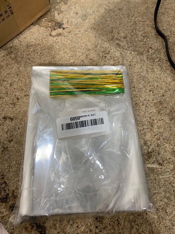 Photo 1 of **100Pack Clear Cellophane Treat Bags: 5x7 Inch Small Clear Plastic Gift Bags with 110 Gold & Green Twist Ties for Gift Wrapping, Packaging Candy, Party Favors, Cookies, Snacks and Cotton Candy
**tubby todd - all over ointment for eczema