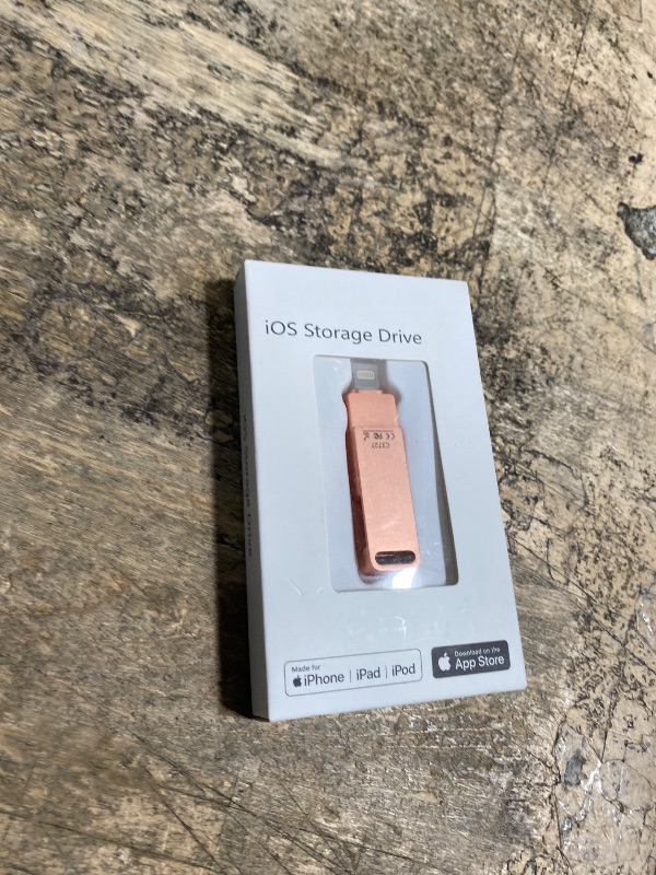 Photo 1 of (No APP Required) MFi Certified iPhone Photo Stick, USB Flash Drive 512GB for Photo/Video Backup, 3 in 1 iPhone Memory Stick, High-Speed Thumb Drive Compatible for iPhone/iPad/Android/PC Pink