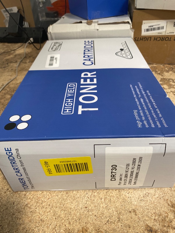Photo 1 of 1-Pack DR730 High Yield Black Drum Unit, Replacement for Brother DCP-L2550DW MFC-L2710DW MFC-L2750DW MFC-L2750DWXL HL-L2350DW HL-L2370DW/DWXL HL-L2390DW HL-L2395DW Printer