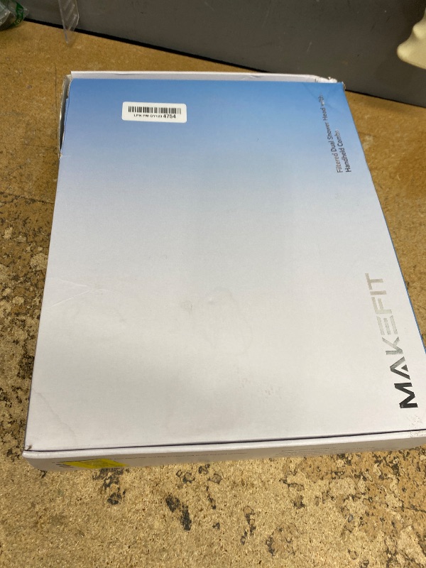 Photo 1 of ***************FOR PARTS ONLY- MISSING PIECES*************MakeFit Dual Filtered Rain Shower Head Combo, High Pressure Handheld Shower Head with Adjustable Bar - Rainfall Shower Head And Showerhead with Filter for Hard Water - Removes Chlorine
