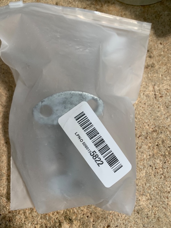 Photo 1 of 1-5/8" Flat Back Wall Mount Fork Gate Latch - Gate Latch Hardware with Screws or Lag Bolt for Gate Frames, Easily Mounts to Wooden Gate Post or Wall