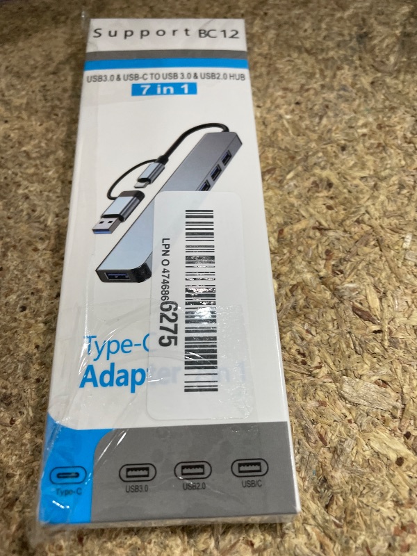 Photo 1 of ?Upgrade? USB C/USB Hub, BERLAT Aluminum 7 in 1 USB C & USB Hub with USB 3.0, USB 2.0 Ports for PC/Laptops/MacBook Pro/Air/iMac/iPad and More Devices