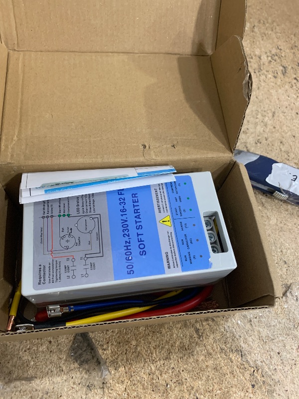 Photo 1 of ??????? Air Conditioner Soft Start 16-32A, Soft Start Kit for Home Air Conditioner 4–7 Ton, Ac Start Kit For Home, Reverse Motor Protection, Complete Installation Kit, 3 Years Warranty