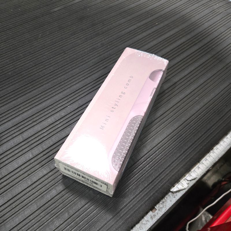 Photo 1 of **FACTORY SEALED** Go Brush Pro for Short Hair Hair Straightener Brush Cordless & Portable with 300M Negative Ions, 4 Temps Fast Heating, Game Day Ready Styling Tool for Watch Parties, Travel & Daily Use Nude Pink