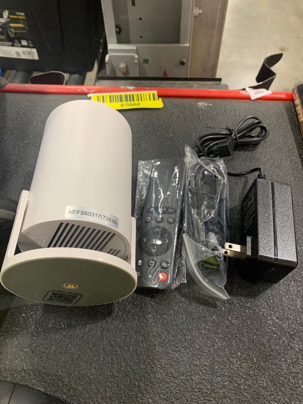 Photo 1 of [Built-in Apps] CLOKOWE Mini Projector with WiFi and Bluetooth, 2026 Upgraded 1080P Smart Portable Projector with 180° Rotation, Auto Keystone, Compatible with iPhone/Android/Laptop/TV Stick/HDMI/USB