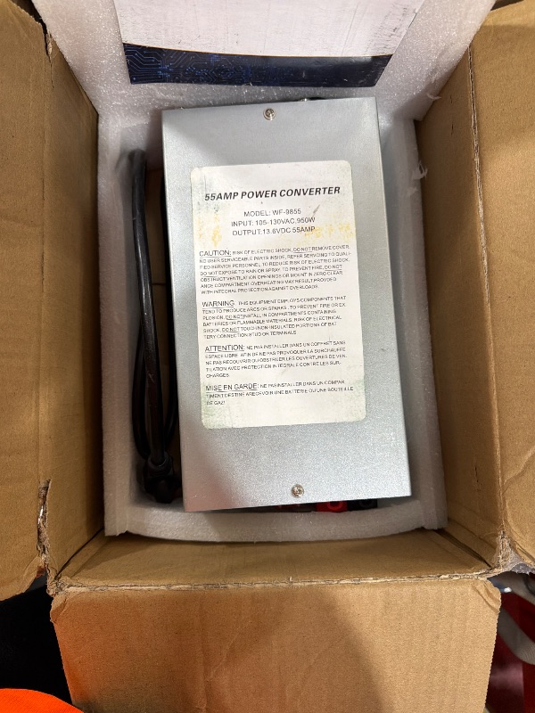 Photo 1 of ???? ??????? WF-9855 55 Amp Power Converter, Rv Power Converter, WF-9855-AD, Replace for RV Trailer Camper 9800 Series, WF-9855-AD, 55 Amp Power Converter for Rv, 5 Years Warranty