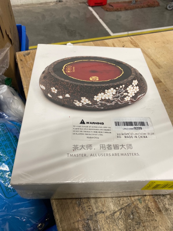Photo 1 of **FACTORY SEALED** TMASTER 1200W Electric Hot Plate,Ceramic Round Hot Plate,Portable Stove Kitchen Cooktop Electric Heater,for Boiling Water,Making Tea, Coffee (Arita Sakura Flying Ceramic Tea Heater - 120V/1200W)