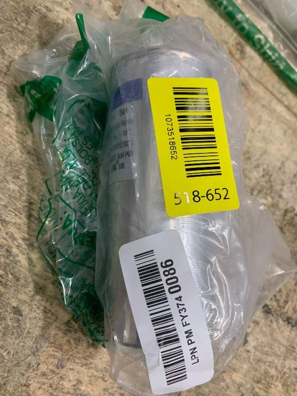 Photo 1 of [UL Recognized] FOCSPROD 40+5 uF 40/5 MFD ±6% 370V/440V CBB65 AC Capacitor, Dual Run Round Capacitor Replacement, 40 5 uF 440 Volt HVAC for AC Unit Fan Motor Start or Heat Pump or Condenser Straight