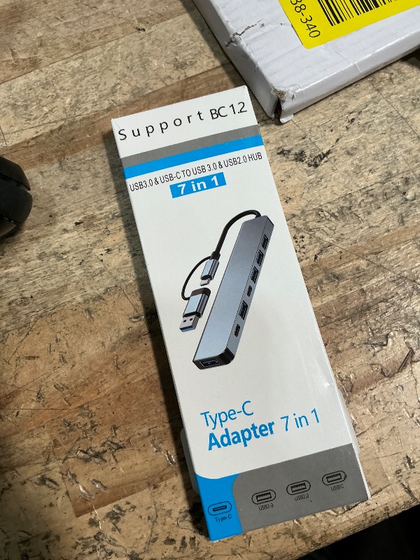 Photo 1 of ?Upgrade? USB C/USB Hub, BERLAT Aluminum 7 in 1 USB C & USB Hub with USB 3.0, USB 2.0 Ports for PC/Laptops/MacBook Pro/Air/iMac/iPad and More Devices