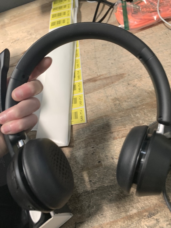 Photo 1 of (Upgraded Version) Wireless Headset, Bluetooth Headset with Noise Cancelling Microphone, Best Headphones with Mic Mute & USB Dongle for PC/Computer/Laptop/Cell Phones/Remote Work/Call Center