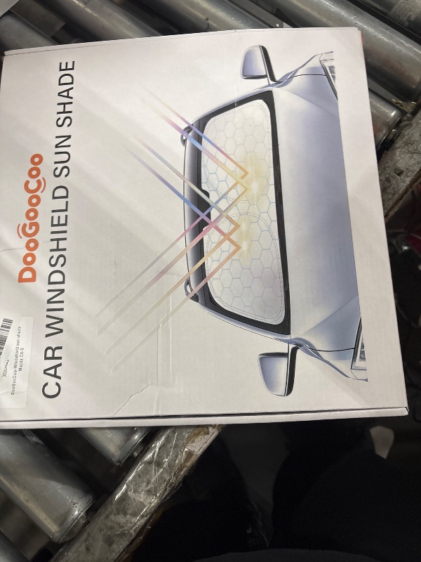 Photo 1 of [2026 Upgraded] DooGooCoo Windshield Sun Shade for Mazda CX5 [Cooling Ice-Crystal, 100% Sun Block ] Sun Shade for Car Windshield for Mazda CX5 Sunshade 2017-2026, Custom Fit Front Sunshade for CX 5.