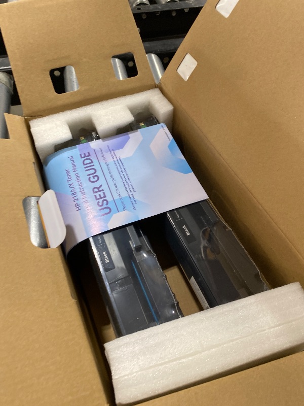 Photo 1 of 218A W2180A Black Toner Cartridges 2 Pack High Yield (with Chip) Compatible Replacement for HP 218A 218X for Color LaserJet Pro 3201dw MFP 3301fdw 3301cdw 3301sdw Printer Ink W2180A W2180X